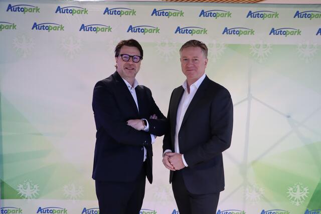 Loic Claude, Director Volvo Car Austria und Samuel Bucket, Head of Commercial Operations