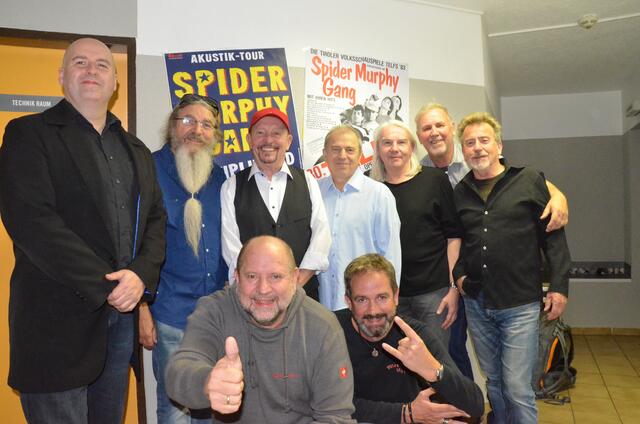 Nach 38 Jahren wieder in Telfs auf der Bühne: Spider Murphy Gang unplugged