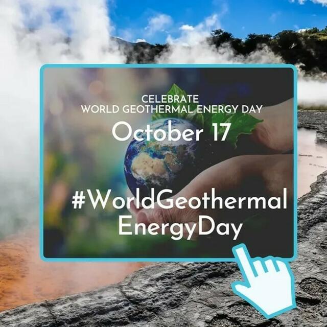2021 findet erstmals der "World Geothermal Energy Day" statt