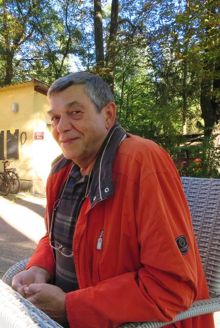 Heinrich, bei der Wanderung Cheforganisator
