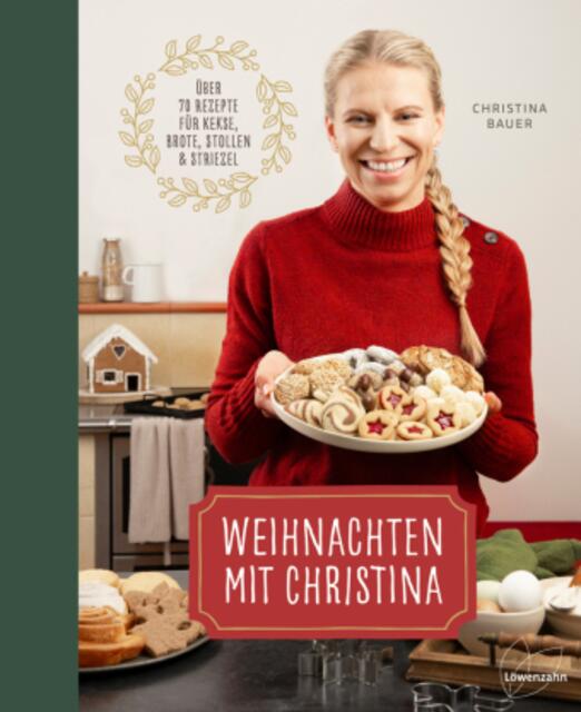 Das Weihnachtsbackbuch „Weihnachten mit Christina“. Nach den beliebten Kochbüchern gibt es jetzt eines für Weihnachtsplätzchen von der bekannten Bloggerin | Foto: DIM