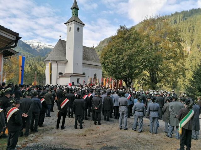 99. Gelöbniswallfahrt Tirol - Pinzgau in Jochbergwald
