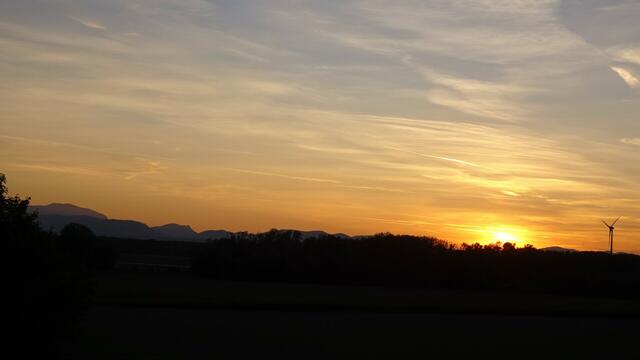 Unmittelbar nach dem Sonnenuntergang, ... | Foto: S.Plischek