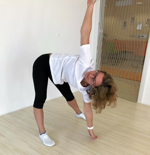 Mit Übungen wieder zurück in den Job sporteln.