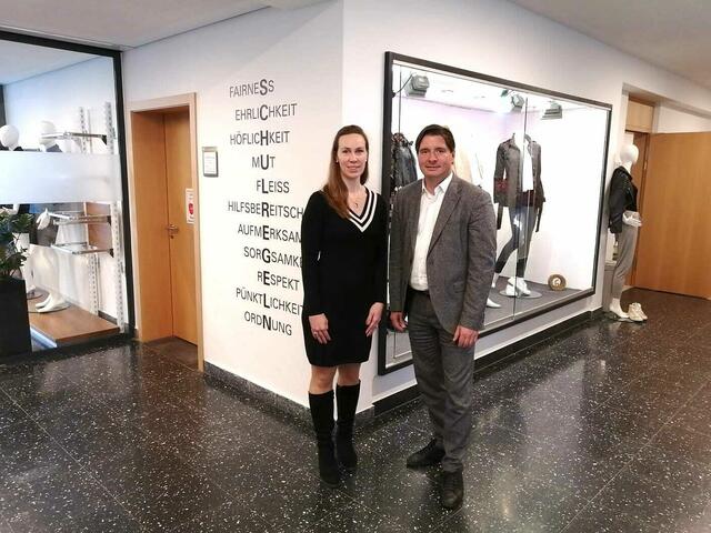 Maria Theresia Jong-Bauhofer mit Peter Seiwald. | Foto: WK Tirol