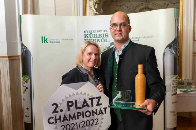 Platz 2 für Bianca und Andreas Malli