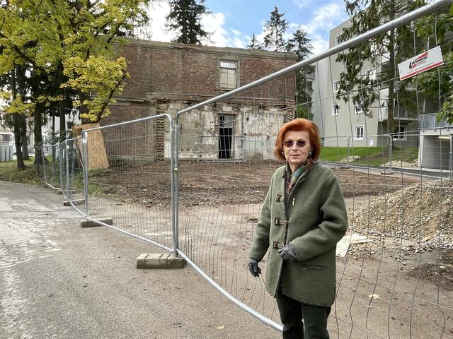 Carola Röhrich von der Initiative Steinhof hat sich für den Erhalt der alten Fleischerei eingesetzt.