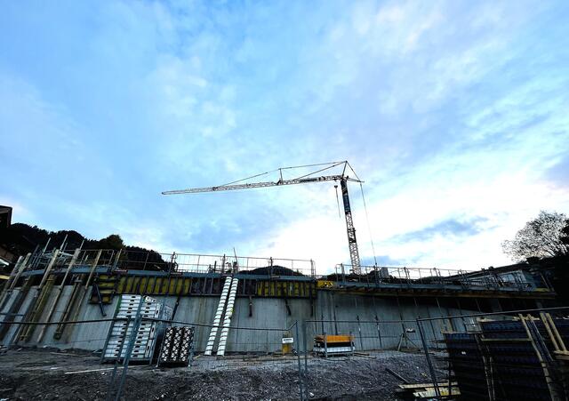 Die Arbeiten laufen auf Hochtouren. | Foto: Kogler