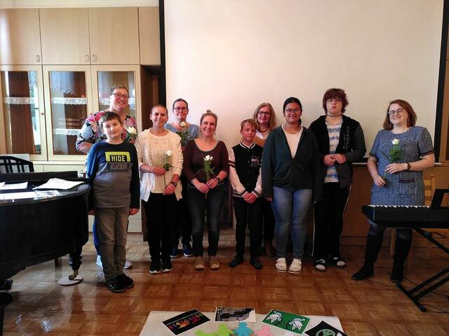 Friedensfest in der Landessonderschule Hollabrunn. | Foto: Landessonderschule Hollabrunn