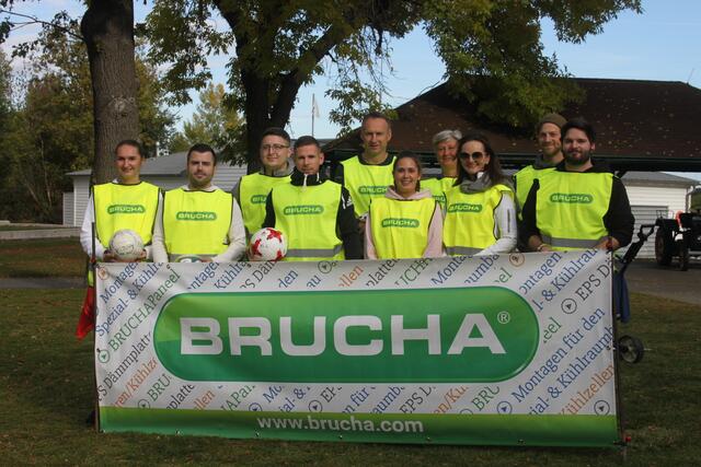 Toni Pfeffer führte das Team der Brucha GmbH an. (c) Raidl