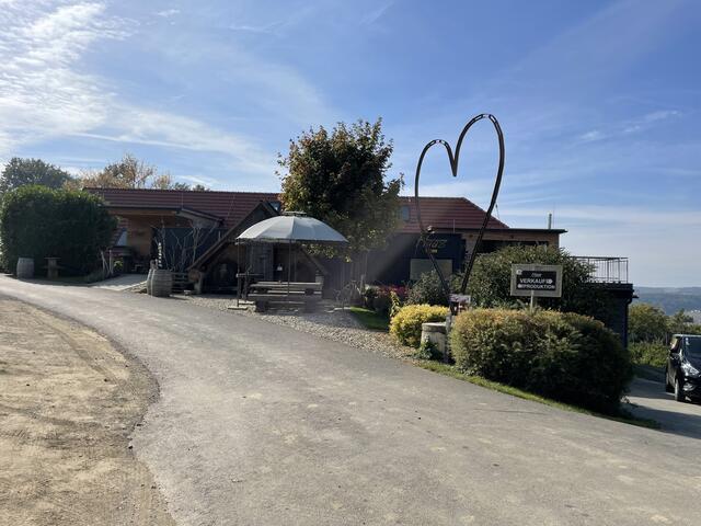 Der Obstbaubetrieb Haas ist als Erlebnismanufaktur der Route 66 gelistet. Das Herz steht für die Liebe zur Region.
