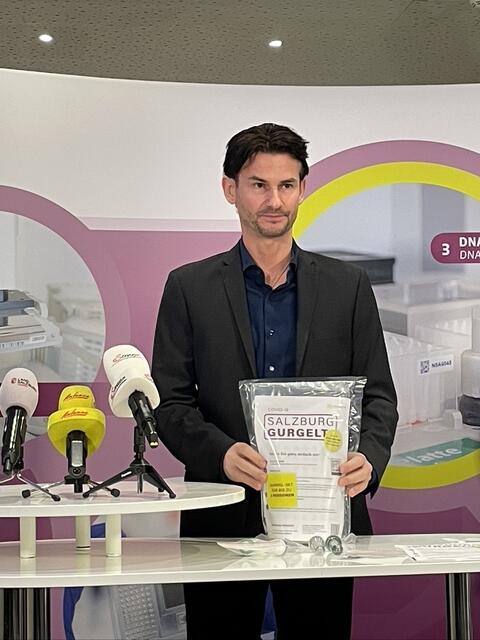 Daniel Wallerstorfer weiß, dass PCR-Tests viel zuverlässiger sind.