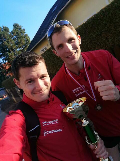 Dominik Vizani und Gerald Herbst vom LC Neufurth. | Foto: LC Neufurth