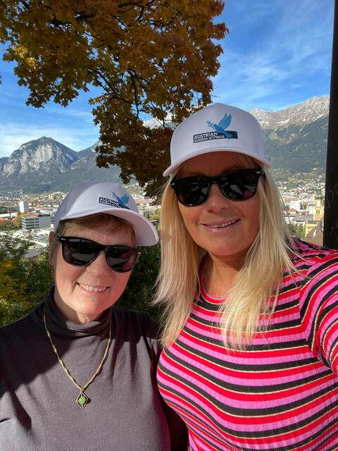 v.l. Vibeke und Anne