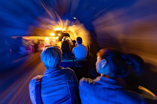 Die Grazer Märchenbahn punktet mit Licht- und Toneffekten.  | Foto: Die Grazer Märchenbahn / Foto: Harry Schiffer 