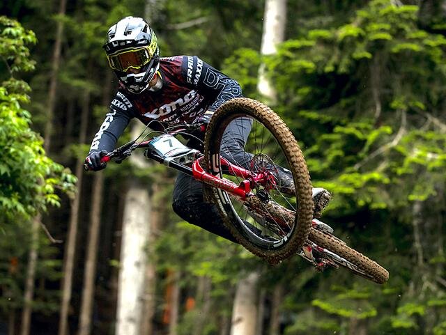 Noah Hofmann in Aktion. | Foto: Boris Beyer