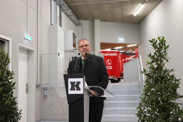Peter Borchert, Finanzchef der Stadt Kufstein, freute sich sehr, dass das Blaulichtzentrum trotz einiger Hindernisse umgesetzt werden konnte. | Foto: Christoph Klausner