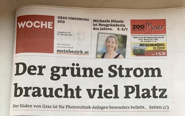 Es ist nicht einzusehen, dass dabei auch Ackerflächen für die landwirtschaftliche Produktion herangezogen werden und diese Flächen dadurch meist für die zukünftige Nahrungsmittelproduktion ausfallen.
