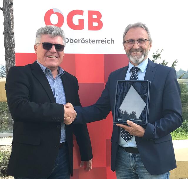 Josef Madlmayr und Rudolf Diensthuber | Foto: Bild: ÖGB