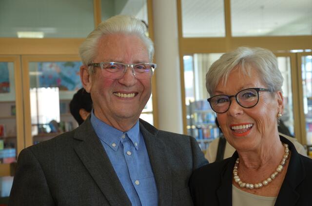 Dirigent Hans Schamberger mit Gattin Monika