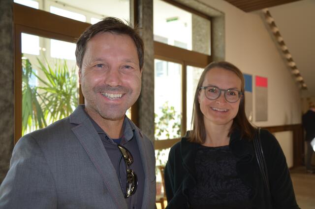 Die Gemeinderäte Markus Unterdorfer-Morgenstern und Anja Seifer
