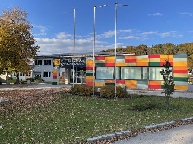 Die Mittelschule in Baumgartenberg. | Foto: BezirksRundSchau Perg