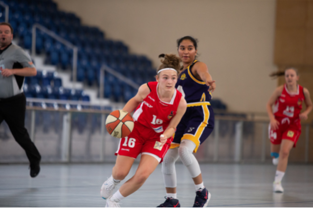 Obwohl sich die Wienerinnen im dritten Viertel ins Spiel zurückkämpften und kurzzeitig mit den Hexen gleichauf zogen, bewahrten die Hexen die Fassung und konnten das Spiel in der Heimhalle mit 62:53 für sich entscheiden. | Foto: Maximilian Bota
