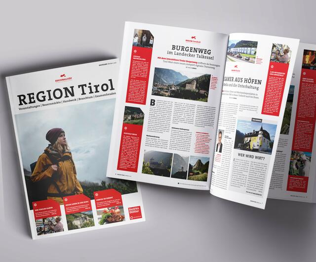 Die neue Ausgabe der "Region Tirol" jetzt in deiner BezirksBlätter Ausgabe oder online lesen.
