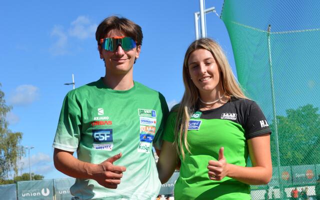 VST Laas Athleten Stephan Pacher und Hannah Ladinig | Foto: Privat