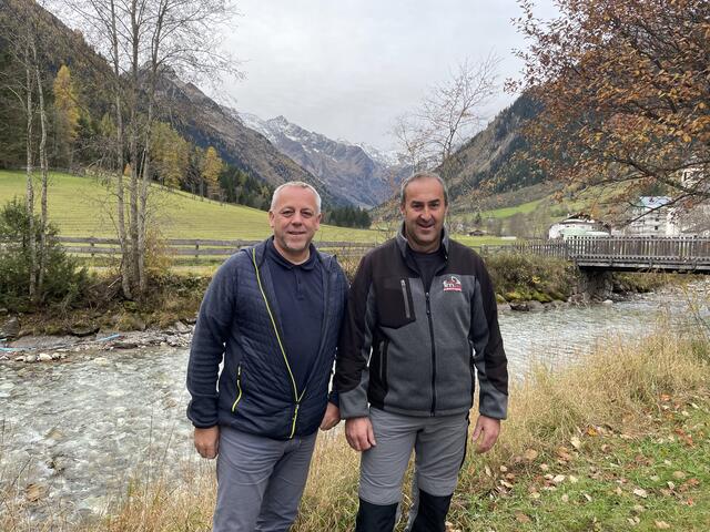 Bgm. Christian Felder und Vizebgm. Andreas Pranger