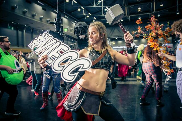 Cosplayer werden wieder die Messe bevölkern.