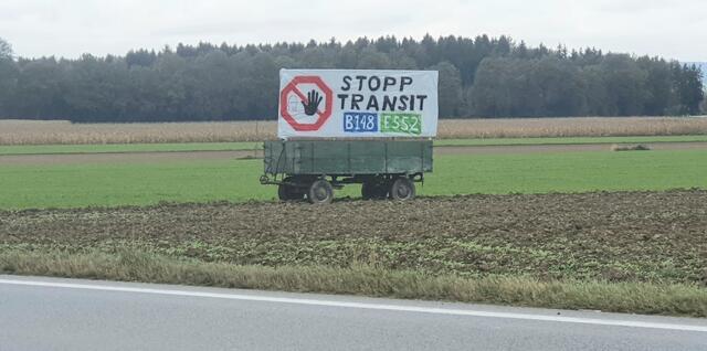 Stiller Protest in Weng. | Foto: Rosner