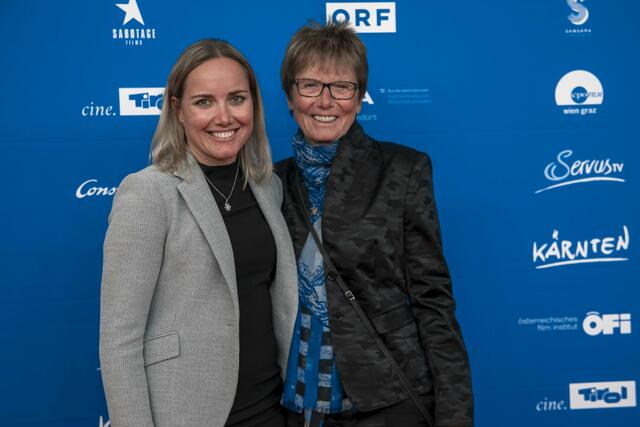 Bestens gelaunt: Skilegende Annemarie Moser.