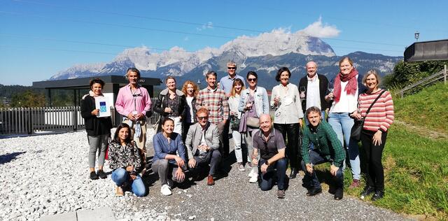 Die Delegierten der NECSTour waren kürzlich zu Gast in der Pilotregion St. Johann. | Foto: TVB St. Johann