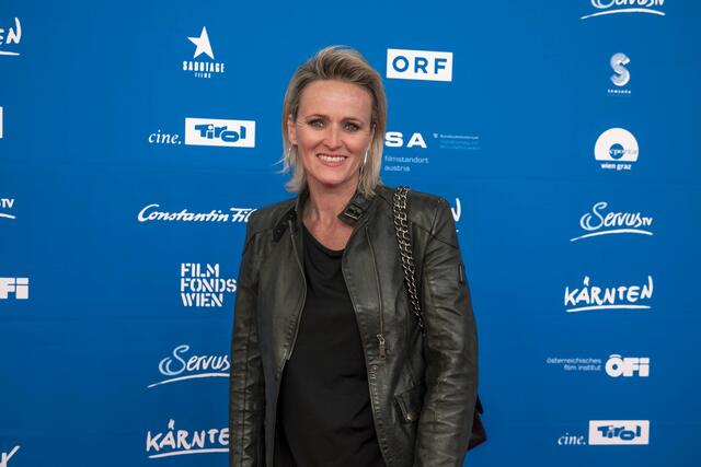 Auch dabei: Skistar Alexandra Meissnitzer