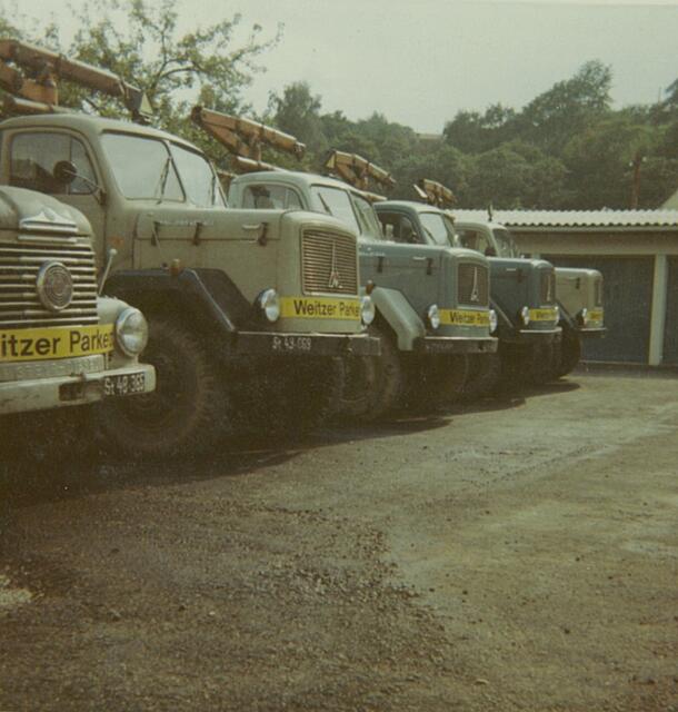 Lastwagen aus dem Jahr 1967. | Foto: Weitzer Parkett