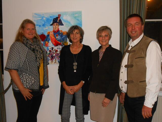 Veronika Goller, Gabriele Resch, Gemeinderätin Bettina Bergauer, Stadtrat Franz Spehn | Foto: Alexandra Bleich