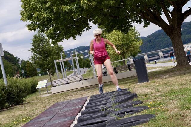 Ulrike Schachner gibt immer Gas für ihre Stadt Ybbs.