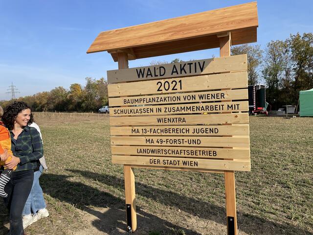 Der Favoritner Wald reicht bis zur Grenze von Kledering. | Foto: Karl Pufler