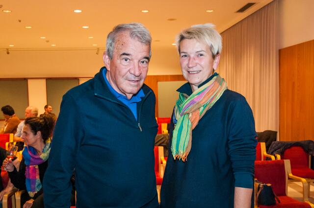 Andrea Rapf und Uwe Kaufmann amüsierten sich auch köstlich. | Foto: Michael Mikscha