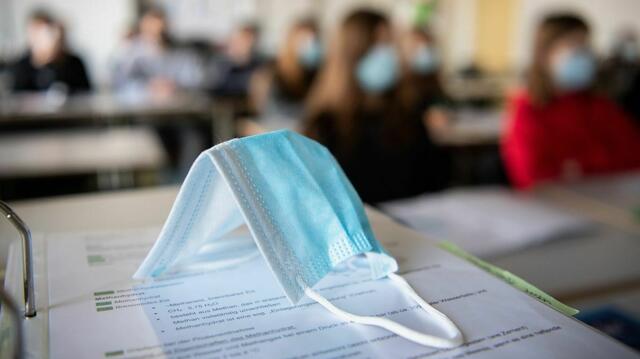 Vorarlberger Schulen ab Mittwoch wieder in Risikostufe 2. | Foto: dpa-Bildfunk/Matthias Balk