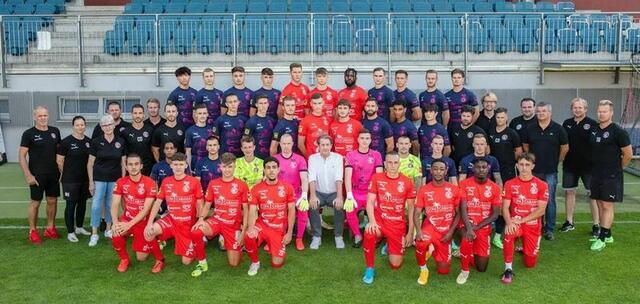 Mit der Kampfmannschaft, dem SCK II und zehn Jugendteams mit insgesamt 150 Kindern wollte der SC Kalsdorf diesen Samstag das 75-Jahr-Jubiläum des Klubs zelebrieren. Corona – die Feier wird auf Frühjahr verschoben. | Foto: SCK