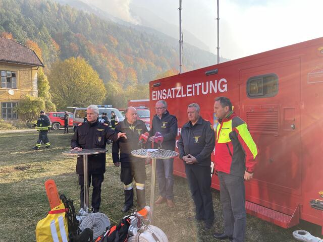 Die Entscheidungen über die Nutzung von Löschwasser liegen laut BH bei der Feuerwehr. 