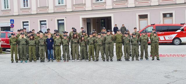 Der Feuerwehr-Nachwuchs aus dem Lavanttal stellte sein Können im Stationsbetrieb unter Beweis. | Foto: Schauer/BFKDO Wolfsberg