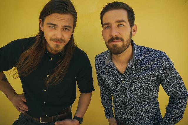 Das Stonetree-Duo Christoph Pfeil und Christof Freund.