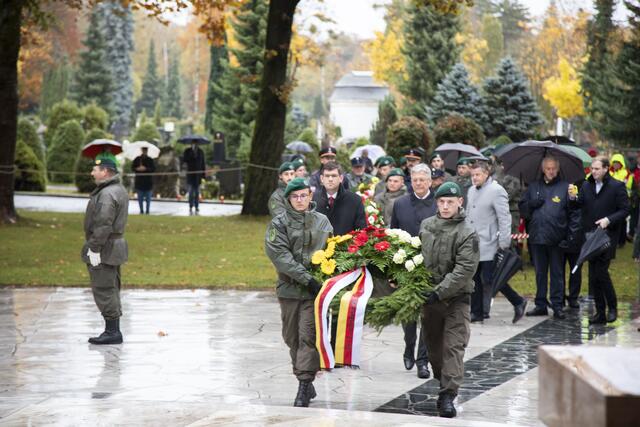Klagenfurt Militärische Allerseelenfeier in KlagenfurtAnnabichl