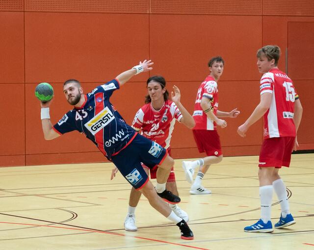 Manuel Mayer setzt zum Wurf an. | Foto: Sebastian Bonelli