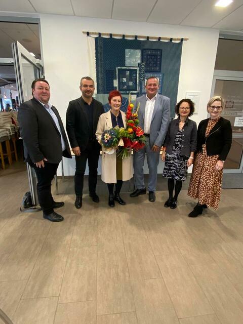 Tag der offenen Tür im Gemeindezentrum Steinberg-Dörfl: Verabschiedung von Klaudia Friedl als Ortschefin. | Foto: Gemeinde Steinberg-Dörfl