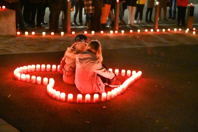 Im Vordergrund der "Nacht der 1.000 Lichter" stand auch das Miteinander.