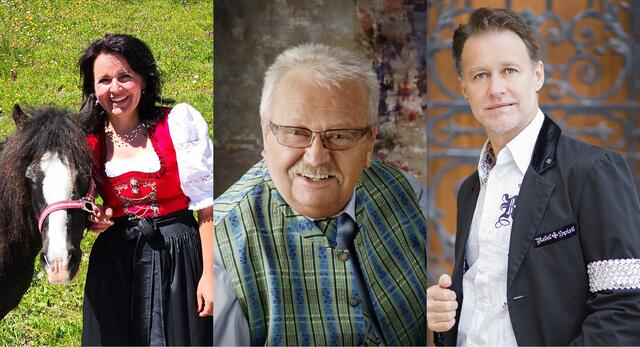 Texterin Andrea Wirth mit den Komponisten Johann Scharf und Franz Steiner (von links) | Foto: Privat